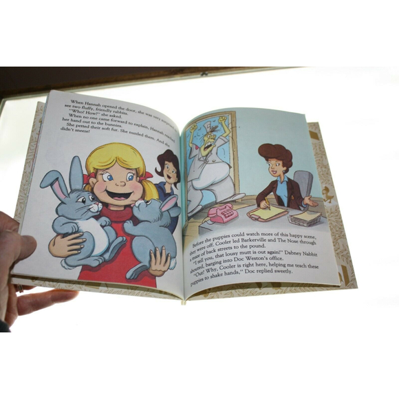 3/$15 Pound Puppies Lovable Huggable Problem Puppies 1986 Hardcover Book - Picture 2 of 3